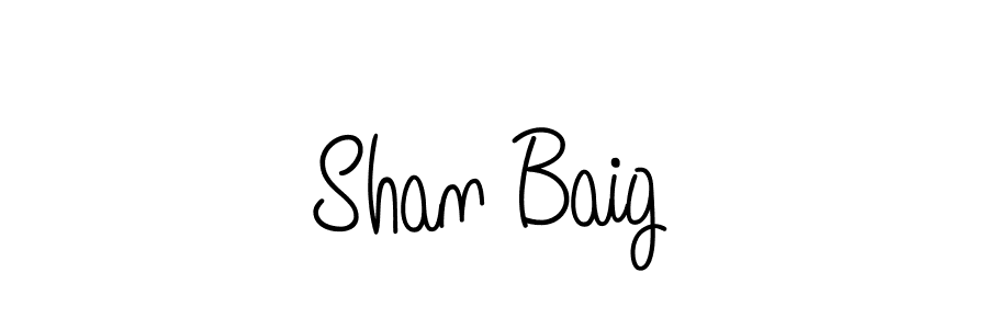 Make a short Shan Baig signature style. Manage your documents anywhere anytime using Angelique-Rose-font-FFP. Create and add eSignatures, submit forms, share and send files easily. Shan Baig signature style 5 images and pictures png