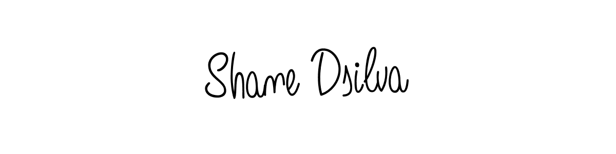 Shane Dsilva stylish signature style. Best Handwritten Sign (Angelique-Rose-font-FFP) for my name. Handwritten Signature Collection Ideas for my name Shane Dsilva. Shane Dsilva signature style 5 images and pictures png