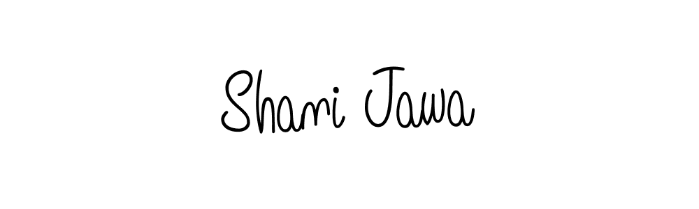 Shani Jawa stylish signature style. Best Handwritten Sign (Angelique-Rose-font-FFP) for my name. Handwritten Signature Collection Ideas for my name Shani Jawa. Shani Jawa signature style 5 images and pictures png