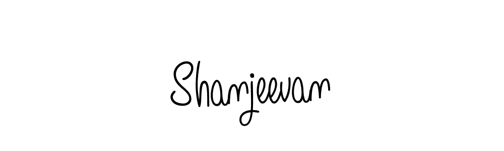 How to make Shanjeevan name signature. Use Angelique-Rose-font-FFP style for creating short signs online. This is the latest handwritten sign. Shanjeevan signature style 5 images and pictures png
