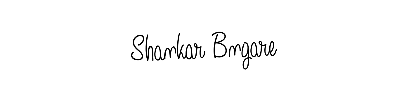 Also we have Shankar Bngare name is the best signature style. Create professional handwritten signature collection using Angelique-Rose-font-FFP autograph style. Shankar Bngare signature style 5 images and pictures png