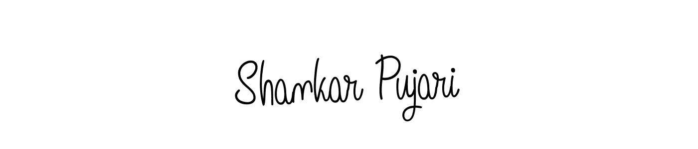 Also we have Shankar Pujari name is the best signature style. Create professional handwritten signature collection using Angelique-Rose-font-FFP autograph style. Shankar Pujari signature style 5 images and pictures png