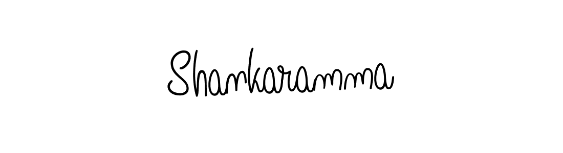 How to make Shankaramma signature? Angelique-Rose-font-FFP is a professional autograph style. Create handwritten signature for Shankaramma name. Shankaramma signature style 5 images and pictures png