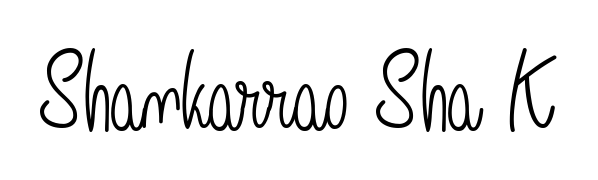 You can use this online signature creator to create a handwritten signature for the name Shankarrao Sha K. This is the best online autograph maker. Shankarrao Sha K signature style 5 images and pictures png