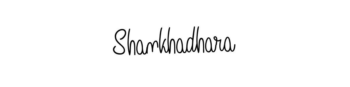 How to make Shankhadhara signature? Angelique-Rose-font-FFP is a professional autograph style. Create handwritten signature for Shankhadhara name. Shankhadhara signature style 5 images and pictures png