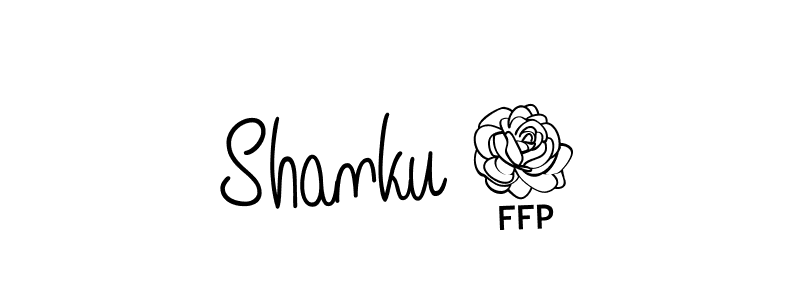 Design your own signature with our free online signature maker. With this signature software, you can create a handwritten (Angelique-Rose-font-FFP) signature for name Shanku 7. Shanku 7 signature style 5 images and pictures png