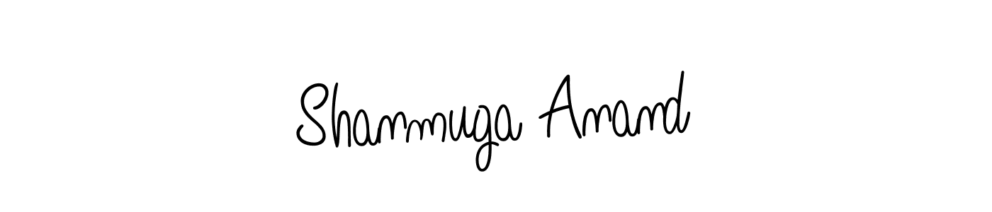 Design your own signature with our free online signature maker. With this signature software, you can create a handwritten (Angelique-Rose-font-FFP) signature for name Shanmuga Anand. Shanmuga Anand signature style 5 images and pictures png