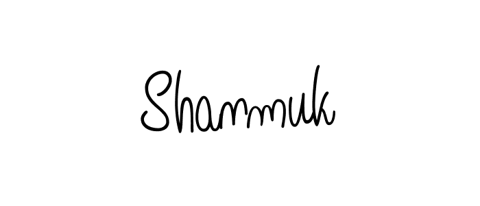 The best way (Angelique-Rose-font-FFP) to make a short signature is to pick only two or three words in your name. The name Shanmuk include a total of six letters. For converting this name. Shanmuk signature style 5 images and pictures png