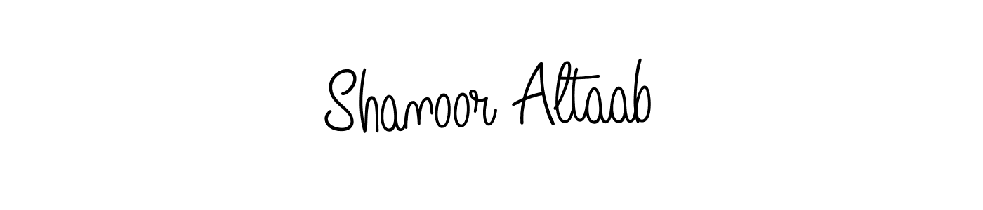 See photos of Shanoor Altaab official signature by Spectra . Check more albums & portfolios. Read reviews & check more about Angelique-Rose-font-FFP font. Shanoor Altaab signature style 5 images and pictures png