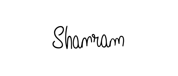 How to make Shanram signature? Angelique-Rose-font-FFP is a professional autograph style. Create handwritten signature for Shanram name. Shanram signature style 5 images and pictures png