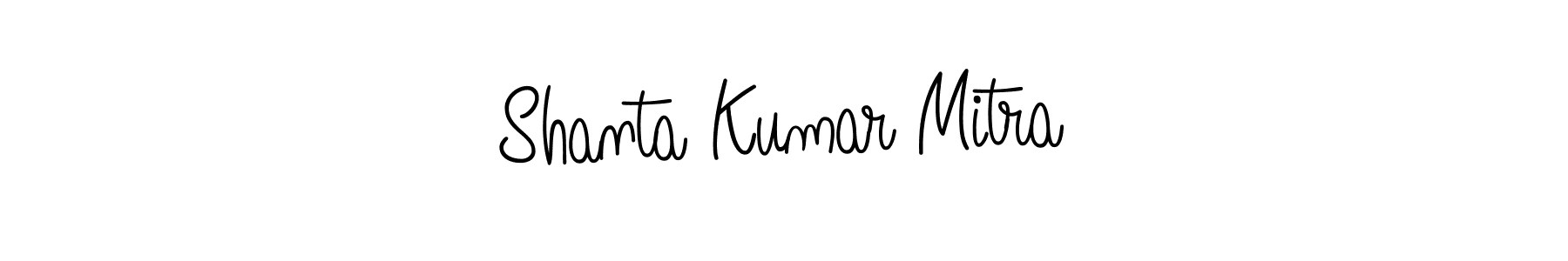 Also we have Shanta Kumar Mitra name is the best signature style. Create professional handwritten signature collection using Angelique-Rose-font-FFP autograph style. Shanta Kumar Mitra signature style 5 images and pictures png