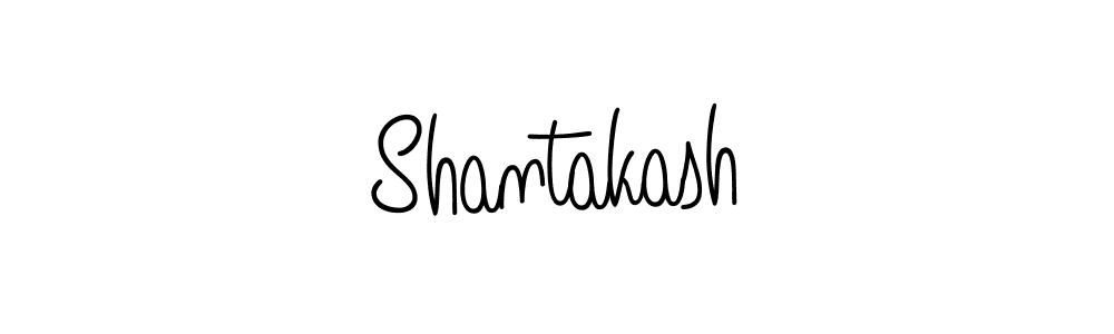 Make a beautiful signature design for name Shantakash. Use this online signature maker to create a handwritten signature for free. Shantakash signature style 5 images and pictures png