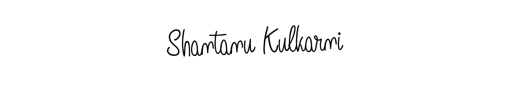 Make a beautiful signature design for name Shantanu Kulkarni. Use this online signature maker to create a handwritten signature for free. Shantanu Kulkarni signature style 5 images and pictures png