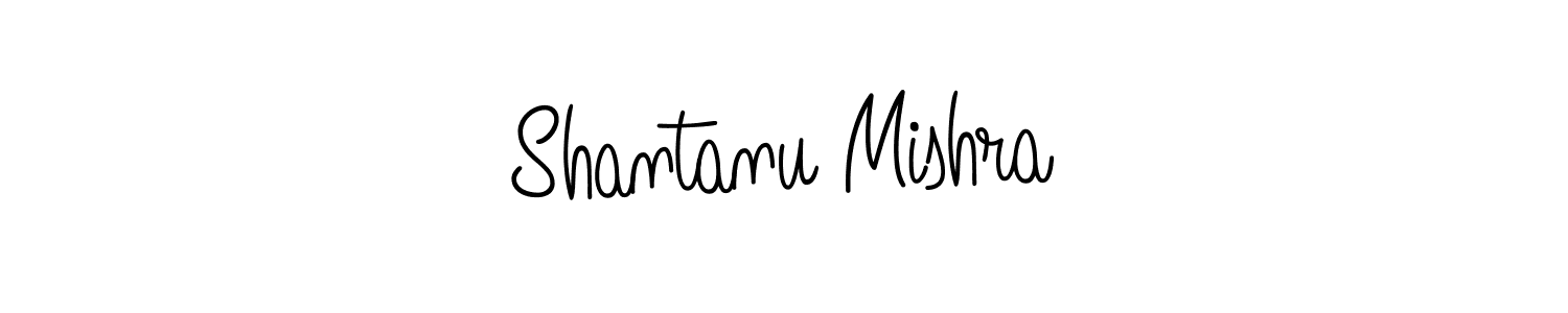Create a beautiful signature design for name Shantanu Mishra. With this signature (Angelique-Rose-font-FFP) fonts, you can make a handwritten signature for free. Shantanu Mishra signature style 5 images and pictures png