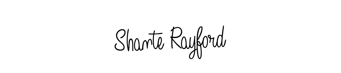 Also we have Shante Rayford name is the best signature style. Create professional handwritten signature collection using Angelique-Rose-font-FFP autograph style. Shante Rayford signature style 5 images and pictures png