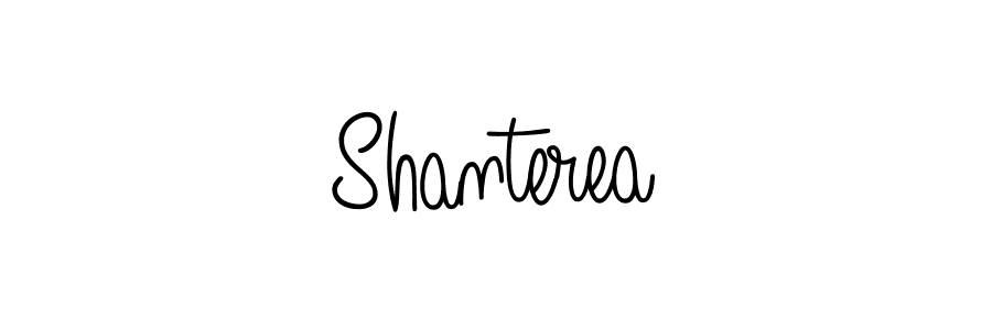 The best way (Angelique-Rose-font-FFP) to make a short signature is to pick only two or three words in your name. The name Shanterea include a total of six letters. For converting this name. Shanterea signature style 5 images and pictures png