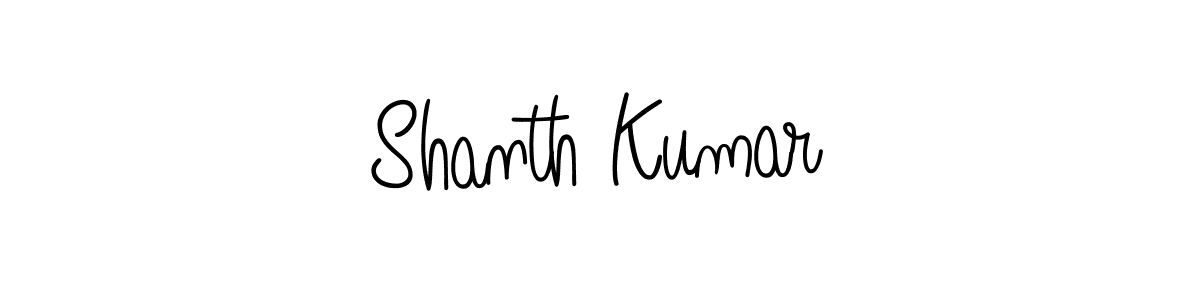 You can use this online signature creator to create a handwritten signature for the name Shanth Kumar. This is the best online autograph maker. Shanth Kumar signature style 5 images and pictures png