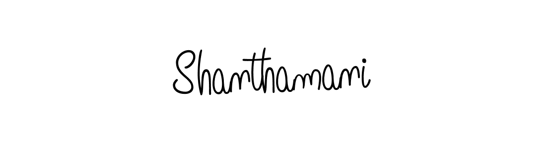 Make a beautiful signature design for name Shanthamani. Use this online signature maker to create a handwritten signature for free. Shanthamani signature style 5 images and pictures png