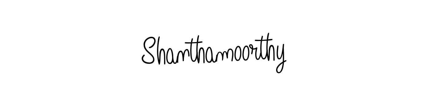 Make a beautiful signature design for name Shanthamoorthy. Use this online signature maker to create a handwritten signature for free. Shanthamoorthy signature style 5 images and pictures png