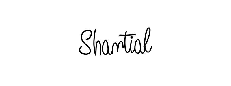 Shantial stylish signature style. Best Handwritten Sign (Angelique-Rose-font-FFP) for my name. Handwritten Signature Collection Ideas for my name Shantial. Shantial signature style 5 images and pictures png