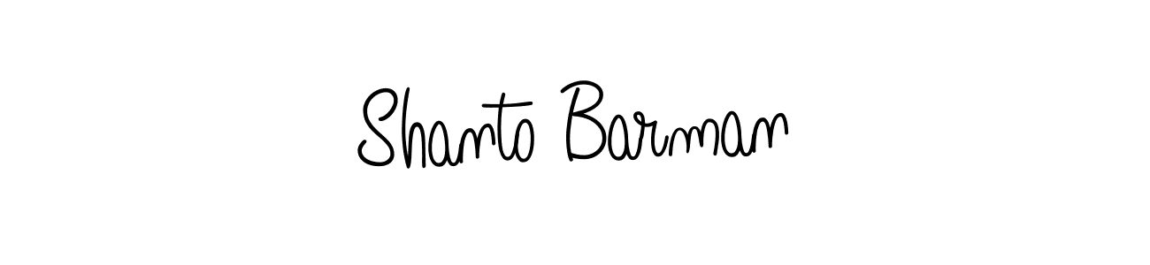 Make a short Shanto Barman signature style. Manage your documents anywhere anytime using Angelique-Rose-font-FFP. Create and add eSignatures, submit forms, share and send files easily. Shanto Barman signature style 5 images and pictures png