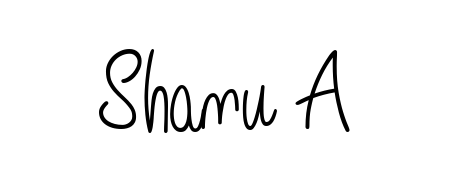 Designed for modern professionals: Shanu A name signature crafted with Angelique-Rose-font-FFP script. Ready for digital PDF workflows. Shanu A signature style 5 images and pictures png