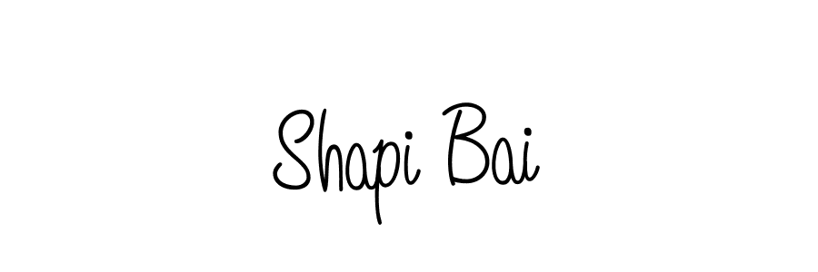 Also we have Shapi Bai name is the best signature style. Create professional handwritten signature collection using Angelique-Rose-font-FFP autograph style. Shapi Bai signature style 5 images and pictures png
