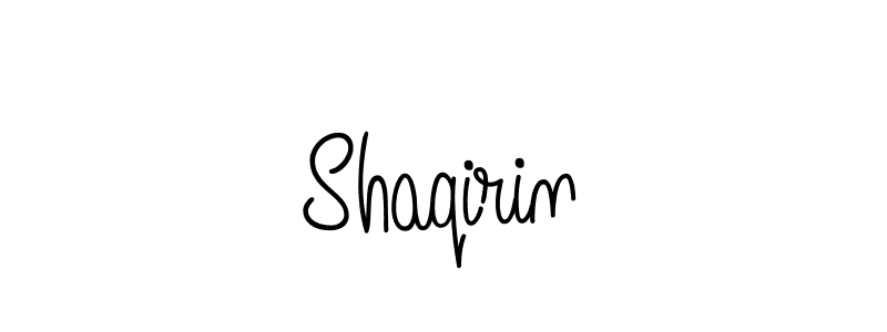 How to Draw Shaqirin signature style? Angelique-Rose-font-FFP is a latest design signature styles for name Shaqirin. Shaqirin signature style 5 images and pictures png