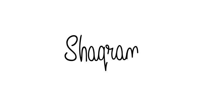 How to make Shaqran signature? Angelique-Rose-font-FFP is a professional autograph style. Create handwritten signature for Shaqran name. Shaqran signature style 5 images and pictures png