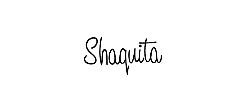 Create a beautiful signature design for name Shaquita. With this signature (Angelique-Rose-font-FFP) fonts, you can make a handwritten signature for free. Shaquita signature style 5 images and pictures png