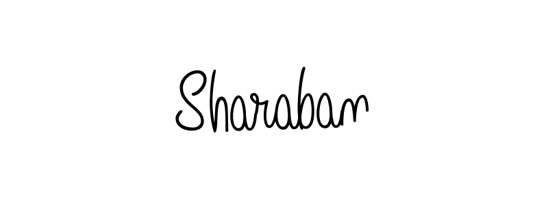 How to make Sharaban signature? Angelique-Rose-font-FFP is a professional autograph style. Create handwritten signature for Sharaban name. Sharaban signature style 5 images and pictures png