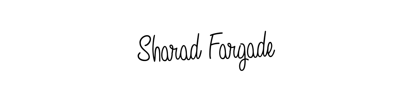 Here are the top 10 professional signature styles for the name Sharad Fargade. These are the best autograph styles you can use for your name. Sharad Fargade signature style 5 images and pictures png