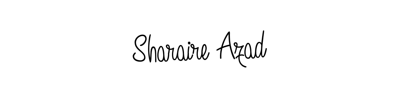 Make a beautiful signature design for name Sharaire Azad. Use this online signature maker to create a handwritten signature for free. Sharaire Azad signature style 5 images and pictures png