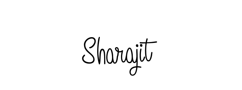 How to Draw Sharajit signature style? Angelique-Rose-font-FFP is a latest design signature styles for name Sharajit. Sharajit signature style 5 images and pictures png