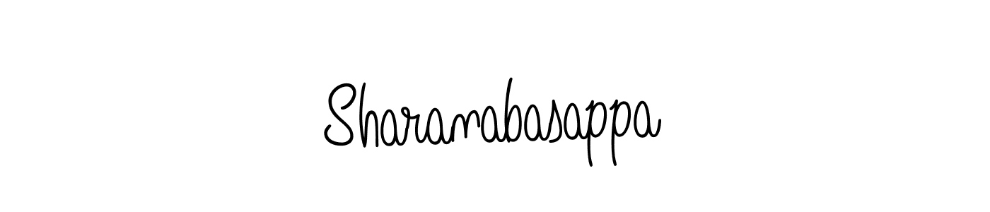 Make a beautiful signature design for name Sharanabasappa. With this signature (Angelique-Rose-font-FFP) style, you can create a handwritten signature for free. Sharanabasappa signature style 5 images and pictures png