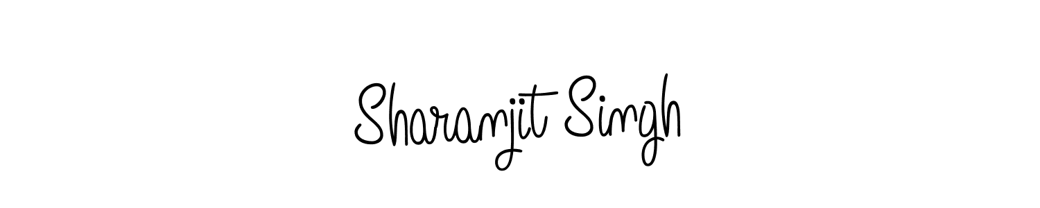 Make a beautiful signature design for name Sharanjit Singh. With this signature (Angelique-Rose-font-FFP) style, you can create a handwritten signature for free. Sharanjit Singh signature style 5 images and pictures png