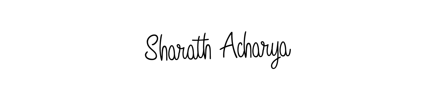 How to Draw Sharath Acharya signature style? Angelique-Rose-font-FFP is a latest design signature styles for name Sharath Acharya. Sharath Acharya signature style 5 images and pictures png
