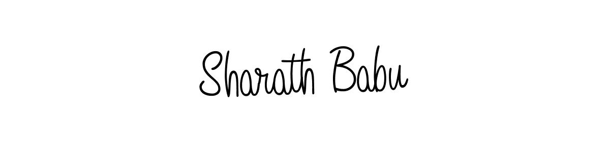 Create a beautiful signature design for name Sharath Babu. With this signature (Angelique-Rose-font-FFP) fonts, you can make a handwritten signature for free. Sharath Babu signature style 5 images and pictures png