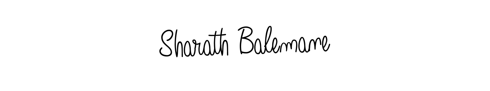 How to make Sharath Balemane signature? Angelique-Rose-font-FFP is a professional autograph style. Create handwritten signature for Sharath Balemane name. Sharath Balemane signature style 5 images and pictures png