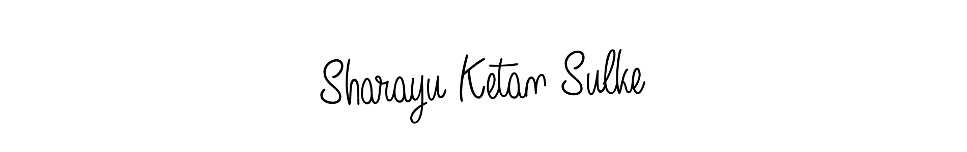 Angelique-Rose-font-FFP is a professional signature style that is perfect for those who want to add a touch of class to their signature. It is also a great choice for those who want to make their signature more unique. Get Sharayu Ketan Sulke name to fancy signature for free. Sharayu Ketan Sulke signature style 5 images and pictures png
