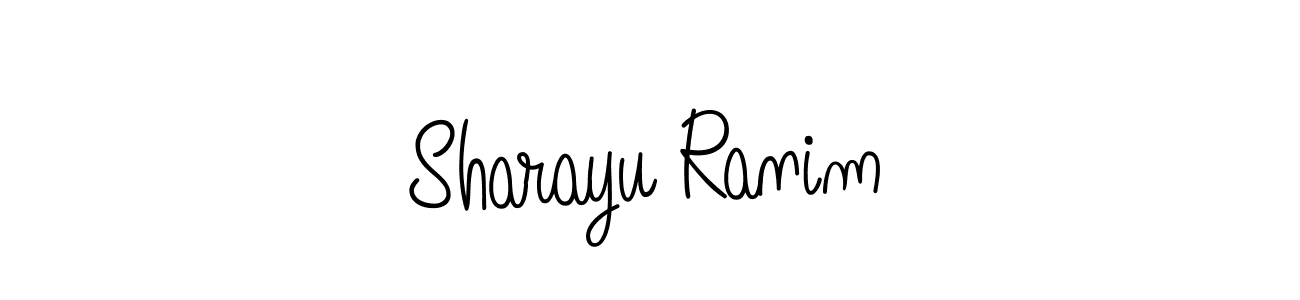 This is the best signature style for the Sharayu Ranim name. Also you like these signature font (Angelique-Rose-font-FFP). Mix name signature. Sharayu Ranim signature style 5 images and pictures png