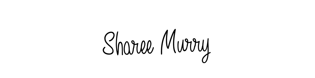 You should practise on your own different ways (Angelique-Rose-font-FFP) to write your name (Sharee Murry) in signature. don't let someone else do it for you. Sharee Murry signature style 5 images and pictures png