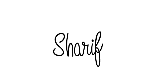 Create a beautiful signature design for name Sharif. With this signature (Angelique-Rose-font-FFP) fonts, you can make a handwritten signature for free. Sharif signature style 5 images and pictures png