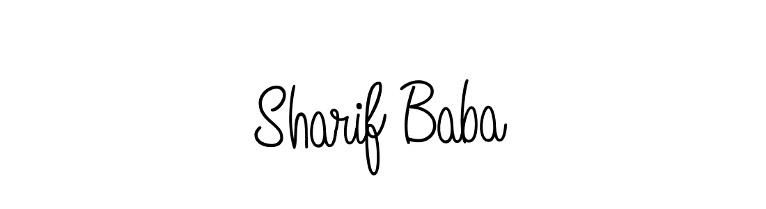 Also we have Sharif Baba name is the best signature style. Create professional handwritten signature collection using Angelique-Rose-font-FFP autograph style. Sharif Baba signature style 5 images and pictures png