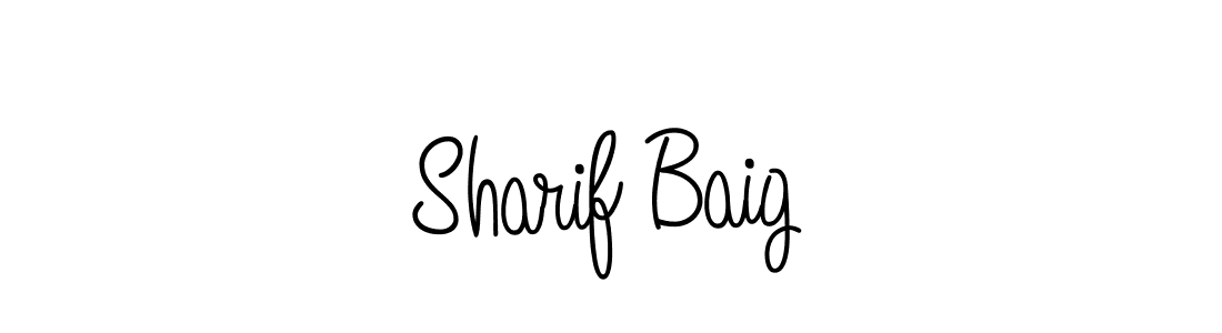 How to Draw Sharif Baig signature style? Angelique-Rose-font-FFP is a latest design signature styles for name Sharif Baig. Sharif Baig signature style 5 images and pictures png