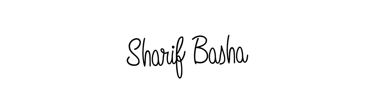 Use a signature maker to create a handwritten signature online. With this signature software, you can design (Angelique-Rose-font-FFP) your own signature for name Sharif Basha. Sharif Basha signature style 5 images and pictures png