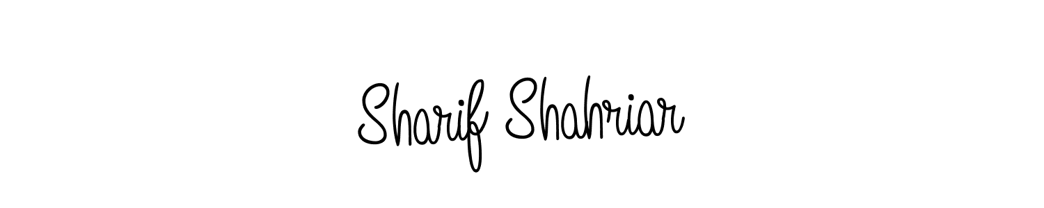 Also we have Sharif Shahriar name is the best signature style. Create professional handwritten signature collection using Angelique-Rose-font-FFP autograph style. Sharif Shahriar signature style 5 images and pictures png