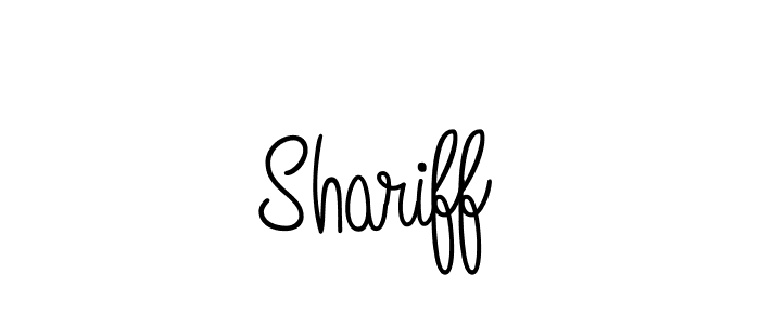Best and Professional Signature Style for Shariff. Angelique-Rose-font-FFP Best Signature Style Collection. Shariff signature style 5 images and pictures png