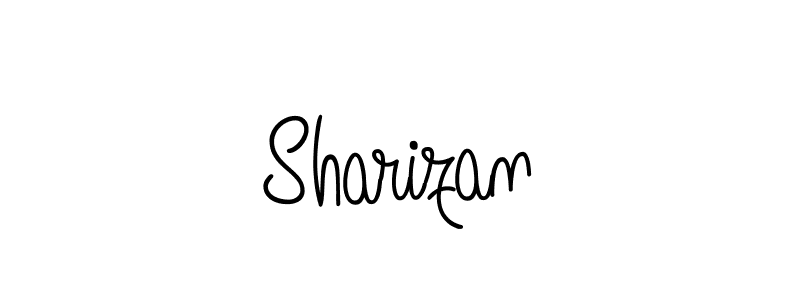 You should practise on your own different ways (Angelique-Rose-font-FFP) to write your name (Sharizan) in signature. don't let someone else do it for you. Sharizan signature style 5 images and pictures png