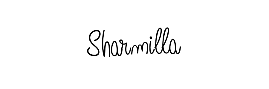 Angelique-Rose-font-FFP is a professional signature style that is perfect for those who want to add a touch of class to their signature. It is also a great choice for those who want to make their signature more unique. Get Sharmilla name to fancy signature for free. Sharmilla signature style 5 images and pictures png
